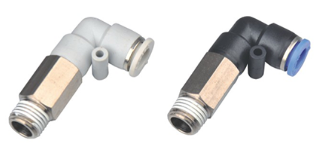 PLL вытянуло l тип штуцер трубопровода локтя с латунным покрытым никелем