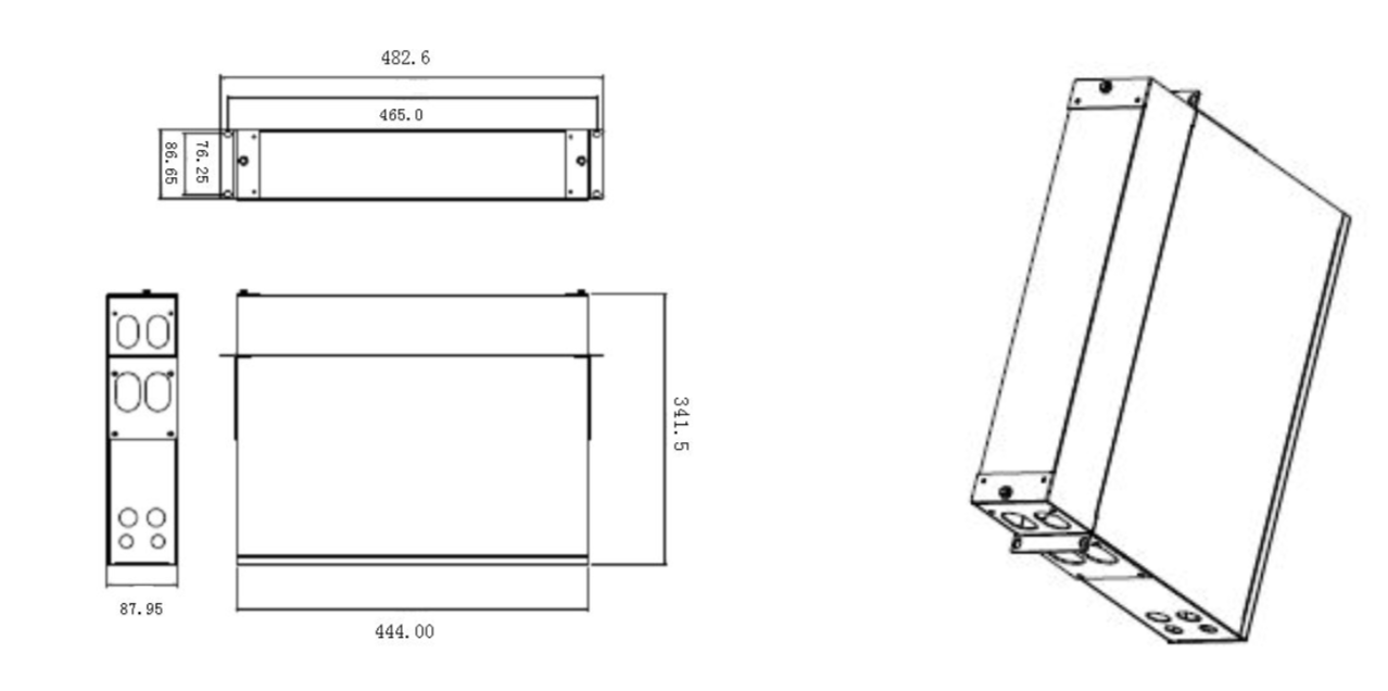288 Core MPO Fiber Optic Cable , 19