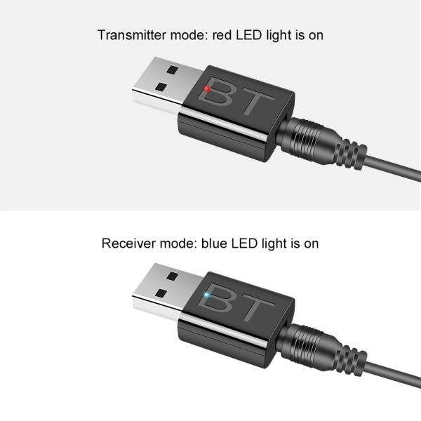 Stereo BT RCA USB 3.5mm AUX Mini Amplifier HIFI Audio USB BT 5.0 Transmitter Receiver for TV PC Home Stereo Car Audio