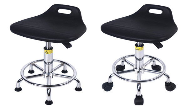 ブラックポリウレタン PU レザー シート エスド クリーンルーム シート 学生 実験室 アンチスタティック スピーブル オフィス