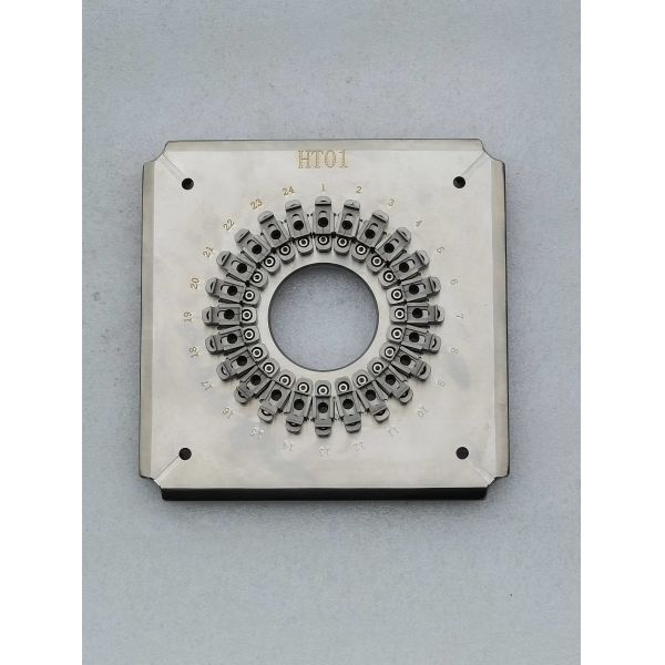 Custom Avago HFBR-4501Z HFBR-4511Z Connector Polishing Fixture Jig for Plastic Optical Fiber Patch Cord Production