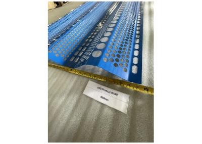 900mm Width 3Meters Length Blue Color Windbreak Panel For Coal Storage Yards Of Ports