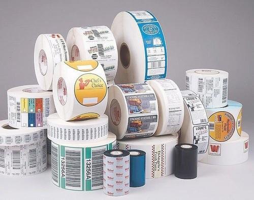 Printing Ahesive Label Roll , Custom Sticker Rolls With CE / ISO Certified