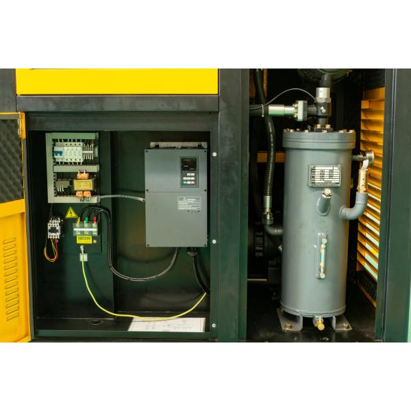 Air Cooling 22KW 30HP Lubricated Stationary  VFD Air Compressor