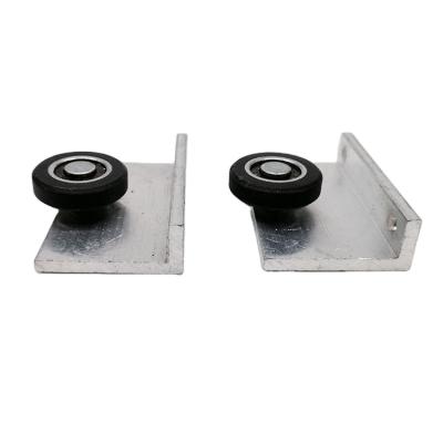 23mm Glass Sliding Patio Door Wheels Replacement With Aluminium Bracket
