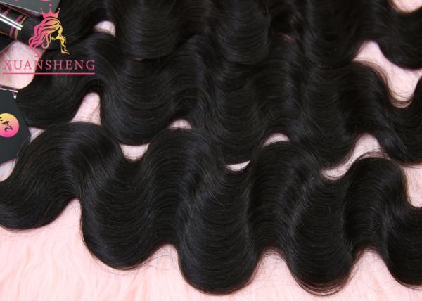 Bundle Virgin Weaving Body Wave Raw Hair Natural Black Color 30 Inch