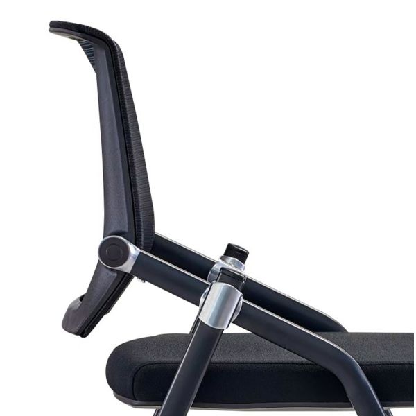 Wholesale Strong Leg Black Plastic Chair Mesh Office Chair Foldable Office Chair