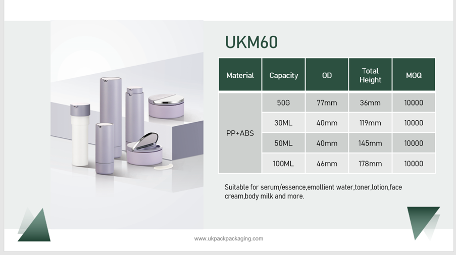 Washable косметическая бутылка Recyclable 30ml 50ml 100ml лосьона