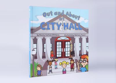 Os livros de crianças lustrosos do livro encadernado do emperramento perfeito para a educação das crianças