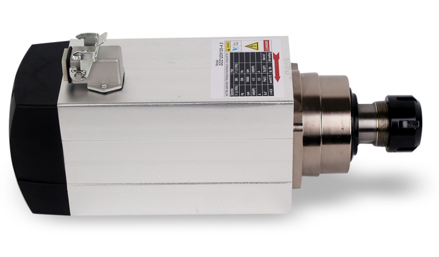 Воздух охладил мотор 6kw шпинделя маршрутизатора Cnc для машины 380v 300HZ Gdz120x103-6 кривой