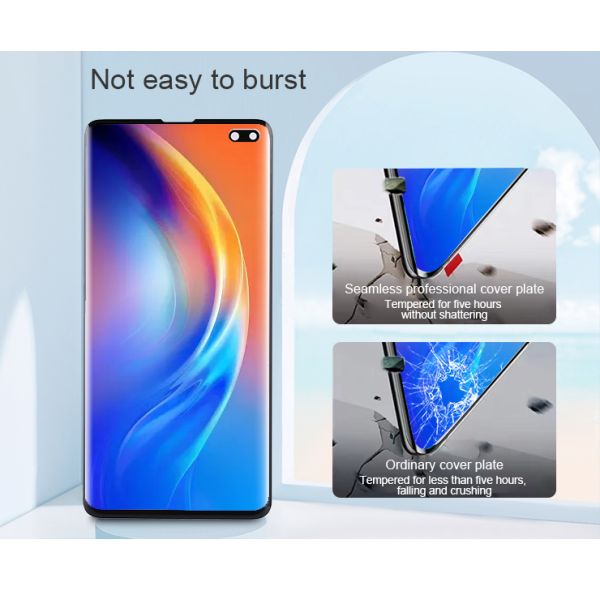 Samsung Galaxy S8 S9 S105G OCA Glass Phone Front Glass ODM