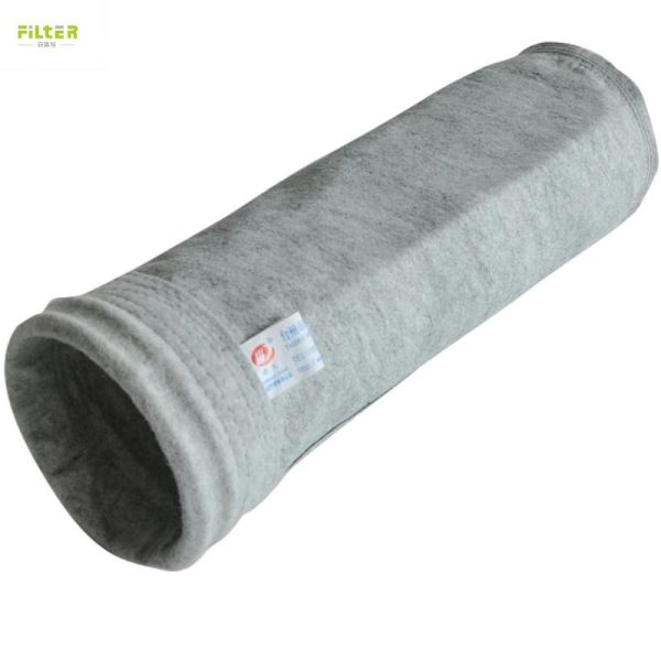 Customized Size 500gsm Polyester Filter Bag For Cement Dust Collector