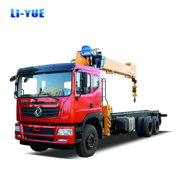 2500 Kg Weight CDW 6X4 12 Ton Truck Mounted Crane With Euro 3 Engine
