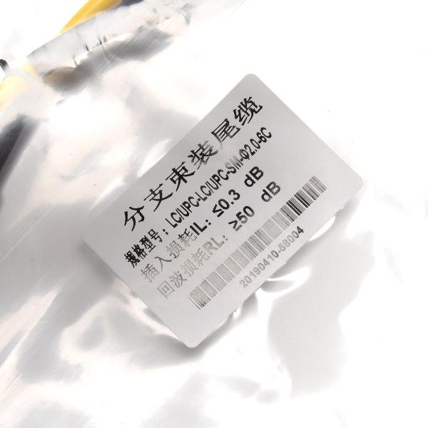 Simplex 6 Core Fiber Optic Patch Cord Length 1m 2m 3m  Low insertion loss