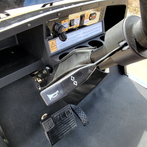 электрическая тележка гольфа 48v подняла нагруженную черноту EMACHINE