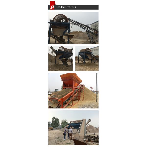 Mobile Limestone Drum Trommel Screen / Vibrating Screen Machine