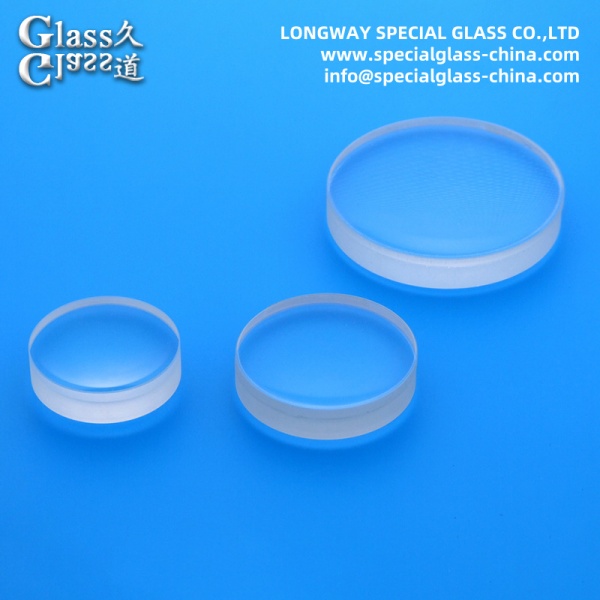 High-precision Fused Silica Optical Achromatic Doublet Lens With Ar Coating
