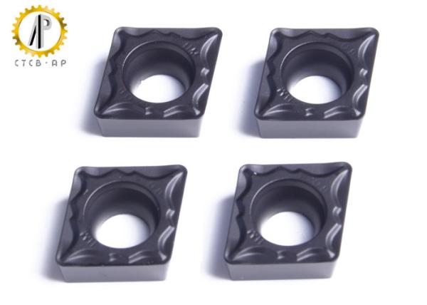 Durable CCMT Carbide Inserts , Lathe Internal Threading Tool YC331 / YC531 Grade