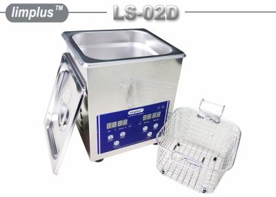 Bentch Top Stainless Steel 2liter Ultrasonic Cleaner Bath Household Use Sterilize