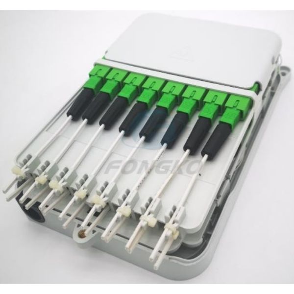 кабель падения терминальной коробки оптического волокна Splitter FTTH PLC 1x16 вне переносит крытую ворсину стены