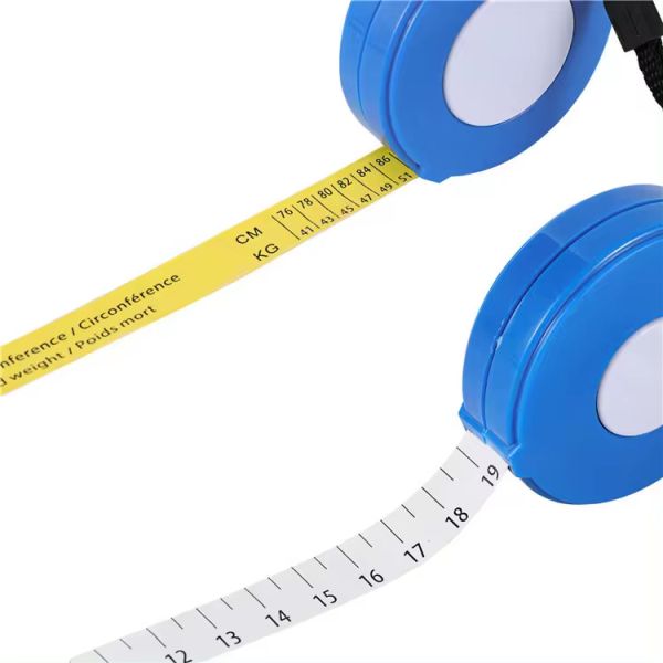 2.5 M Свертываемая лента для измерения веса животных Животные для ветеринарных клиник