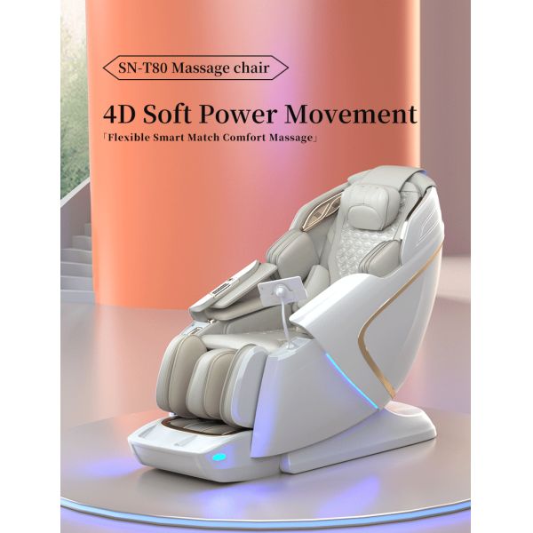 Smart Shiatsu Massage Chair Full Body Massager with Zero Gravity Air Pressure Heating