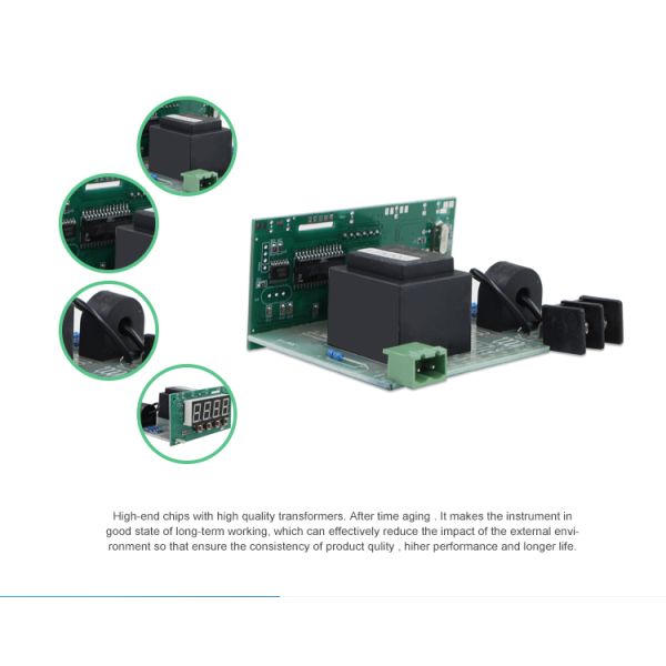 New single phase AC/DC Ammeter with 48*96mm