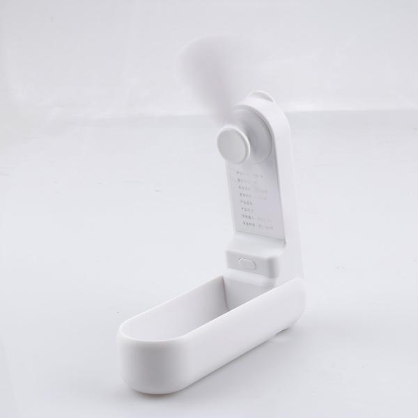 Portable Car Charger Adapter Small Hand Fan DC 5V 1A With 120 Degree Rotation