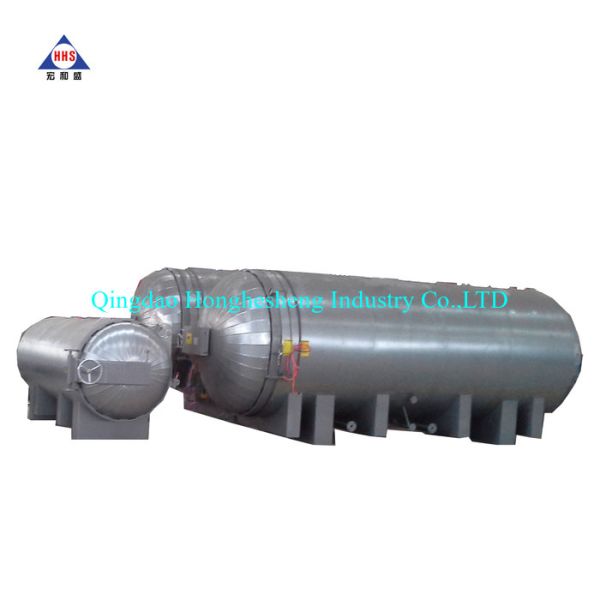 Dia 800mm Electric Heating Rubber Shoes Vulcanization Tank 0.8mpa