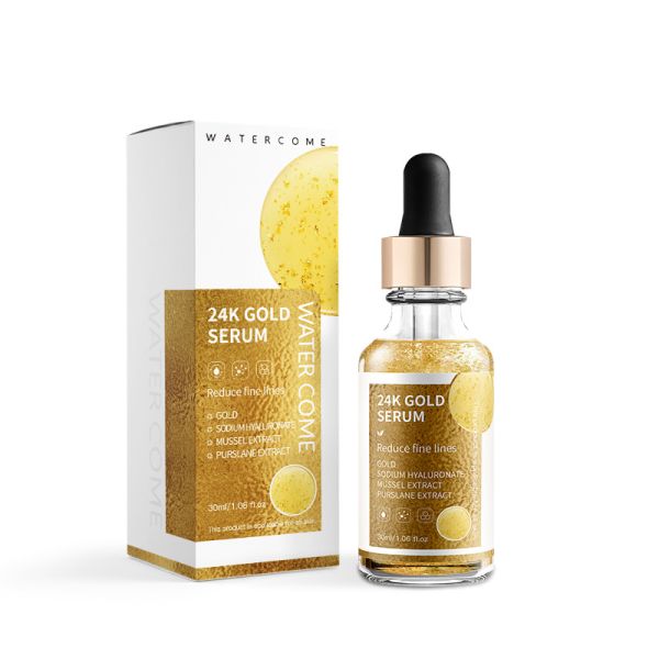 Argan Anti Aging 24k Gold Skin Brightening Serum For Face 30ml