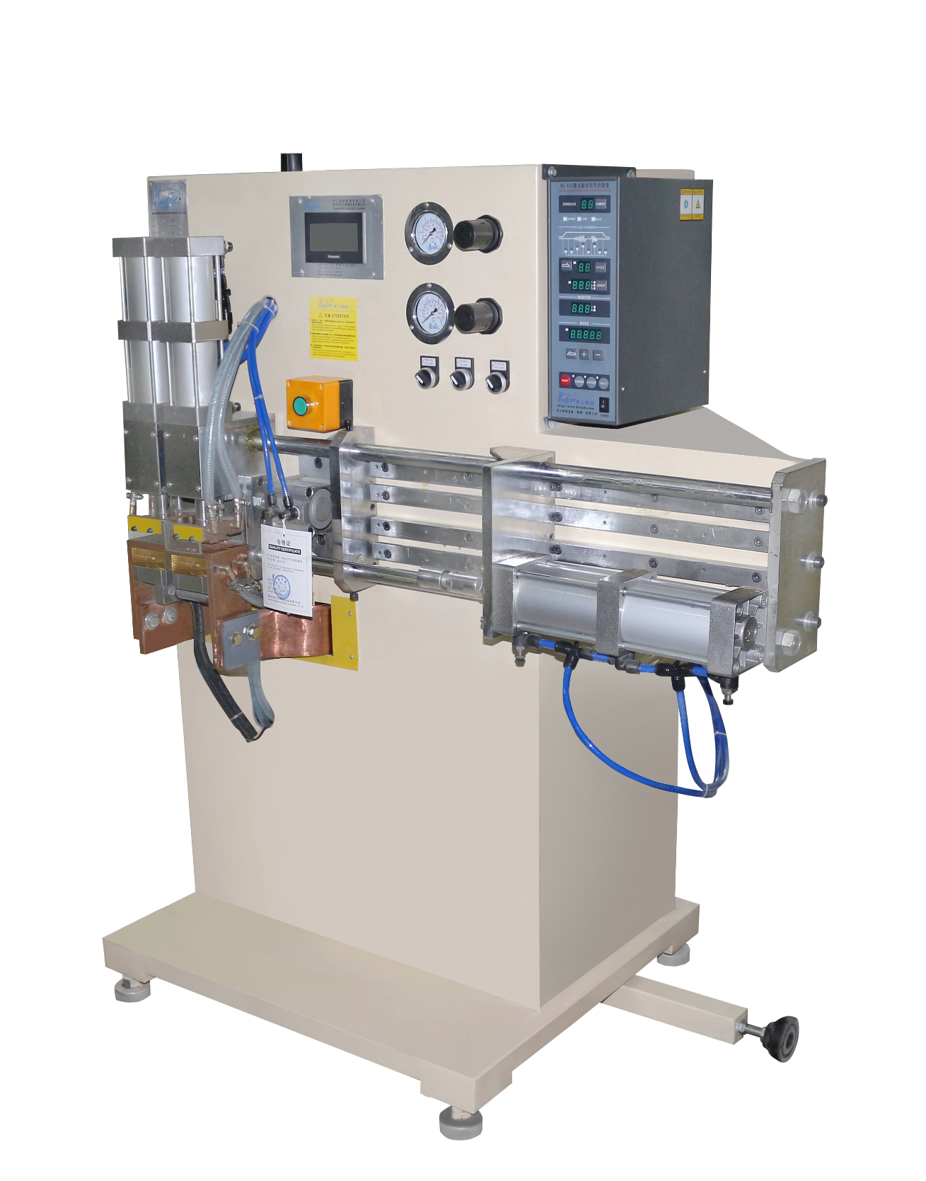 Сварочный аппарат сварки в стык сопротивления для пробки Al-Cu для индустрии холодильника