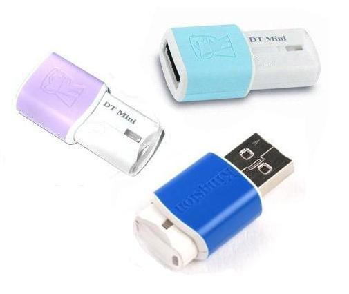 Movimentações marcadas do flash de USB para o descolamento MINI