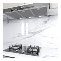 Tapeau peint en marbre blanc moderne 60cm*10m Taille de rouleau pour cuisine Style de conception moderne
