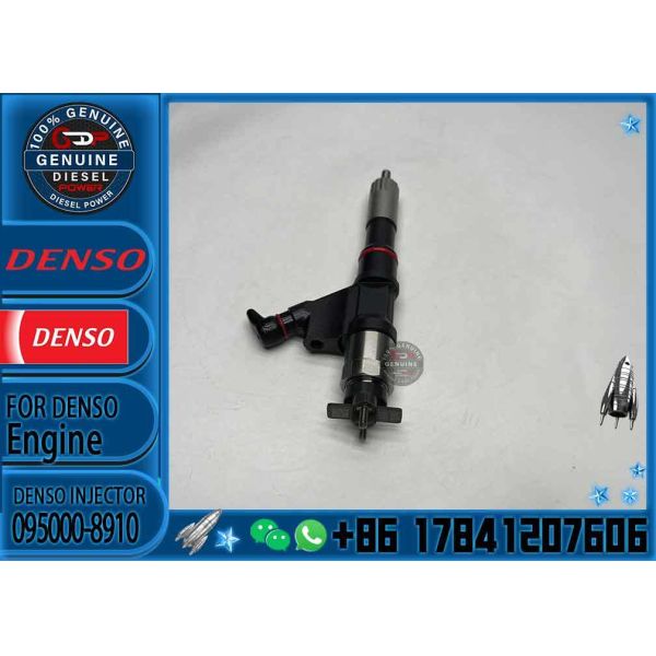 Diesel Common Rail Fuel Injector 095000-8910, 095000-8911, VG1246080106 for SINOTRUK HOWO ENGINE