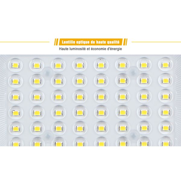 High Brightness 2835 LED Chip Solar LED Flood light with 2-3 Rainy Days Endurance and 30000 Hours Lifespan