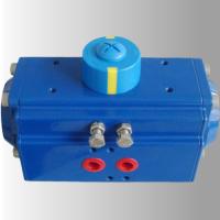 Le dispositif d'actionnement pneumatique à support et à pignon revêtu de PTFE bleu