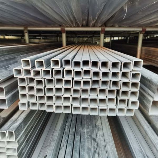 ASTM A500 Q235 Q355 ERW Welded Black Square Steel Tube High Strength Square Hollow Section For Building Frame Infrastructure Mechanical Structural Support Projects