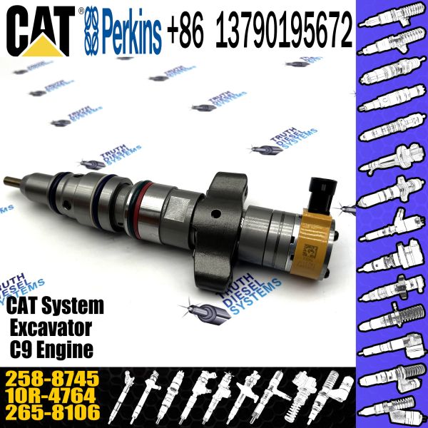 Common Rail Inyectores Diesel Engine spare parts 258-8745 For Caterpillar 324D 325D 329D 330D 336D excavator
