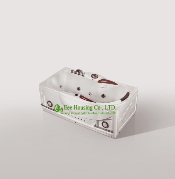 massage bathtub acrylic small square outdoor bathtub with jets,free standing whirlpool Jacuzzi