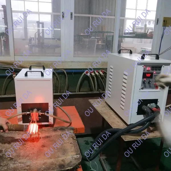 Low Price Super Frequency Induction Heating Equipment for Quenching, Annealing, Welding (SF-60KW)