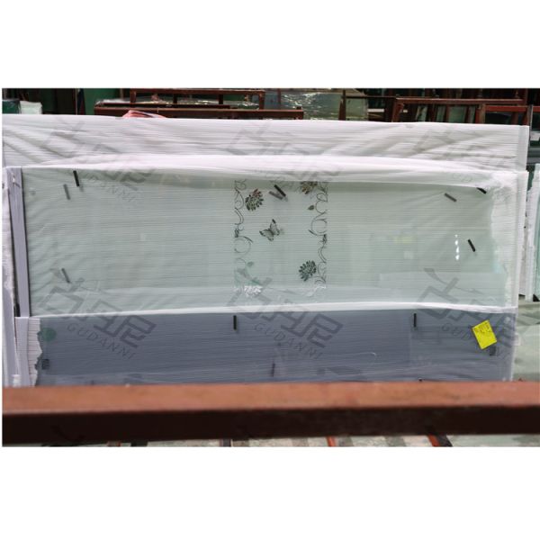 Large Pulley Glass Door Two-way Smooth Shower Door Stylish Bathroom Shower Box