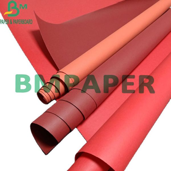 0.55mm Washable Colorful Kraft Paper Degradable For Making Packing Bags