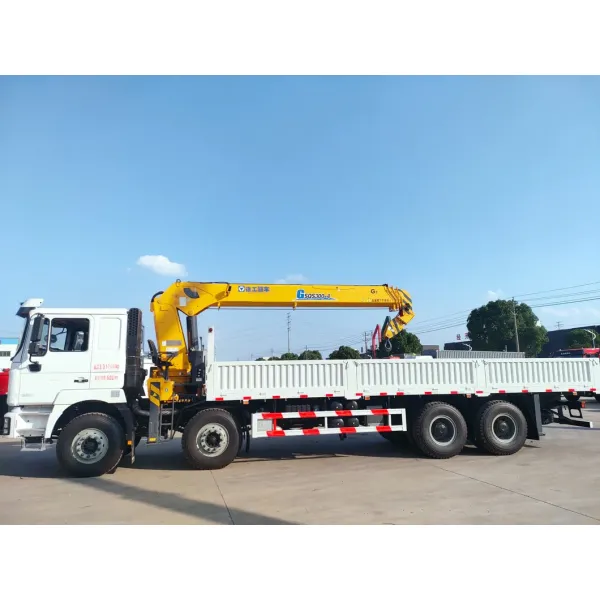 Shacman F3000 8X4 13 Wheels Lorry-Mounted Crane