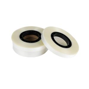 Plastic PET Film Corner Pasting Tape Transparent Hot Melt For Boxes Corner Pasting No Printing Carton Sealing