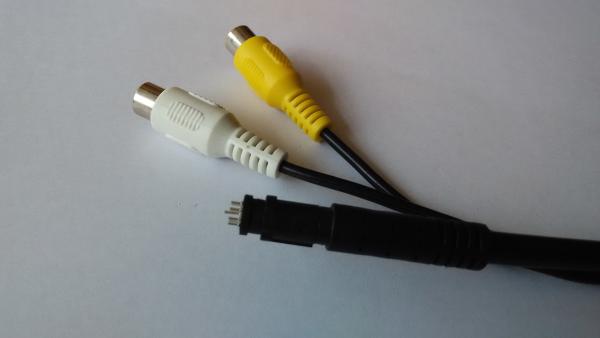 Female To Female BNC Connector CCTV Coaxial Cable OD 8.0mm