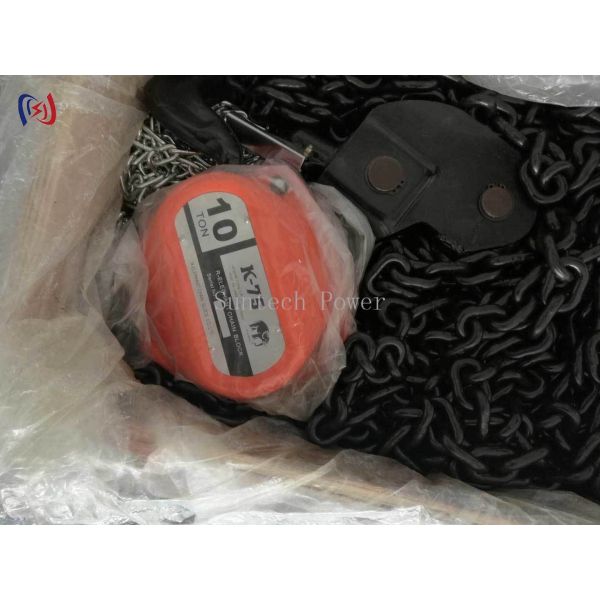Manual Chain Hoist 5-200kN Mechanical Brake Transmission Line Stringing Tools