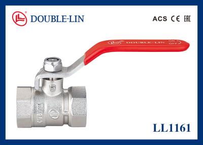 Female X Female Reduced Flow 16 Bar 4 Brass Ball Valve