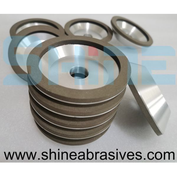50mm Thickness Diamond Resin Wheels High Strength Strong Grinding Ability