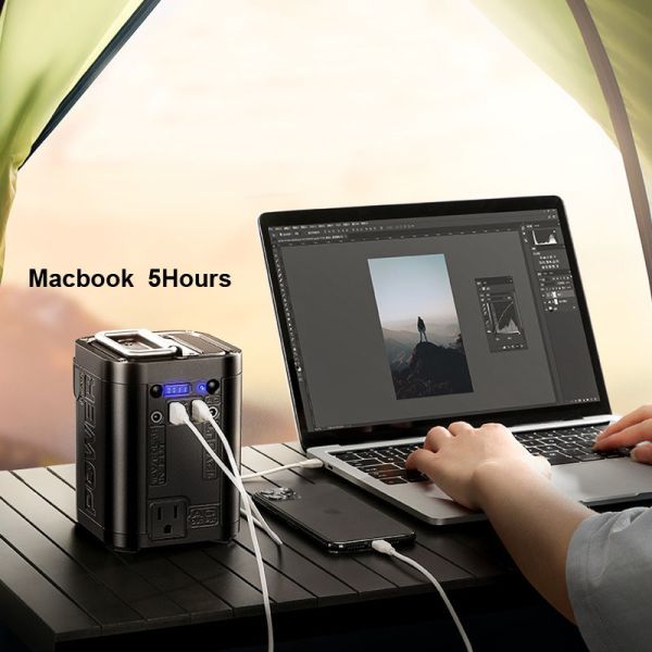 100 Watt Solar Charge Station 43200mAh Power Bank Solar Panel Charging