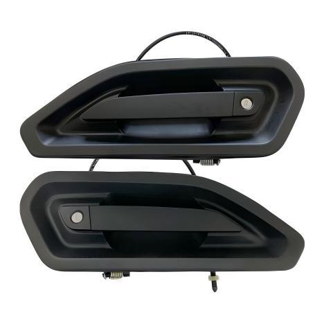 DZ16251340162 Outer Cab Door Handle Set Equipped with Lock Cylinders Start Remote Keys for SHACMAN X6000 Truck Parts